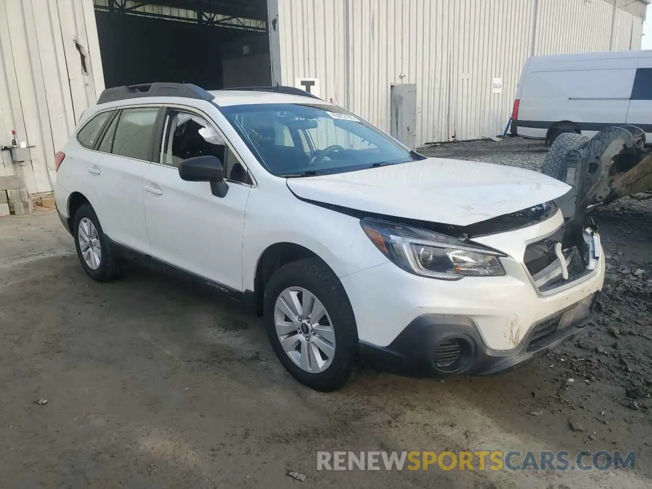 4 Photograph of a damaged car 4S4BSABCXK3203748 SUBARU OUTBACK 2019