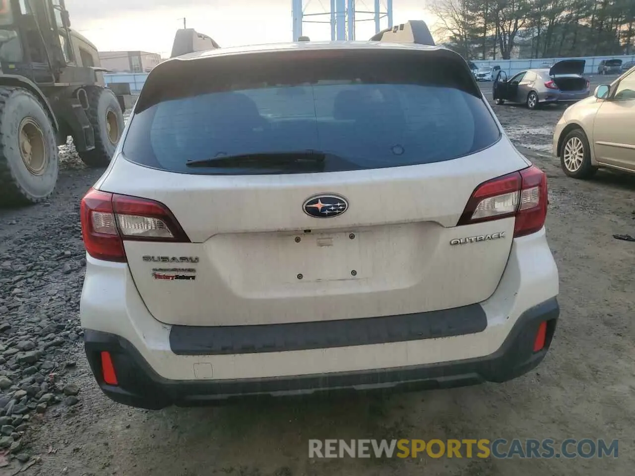 6 Photograph of a damaged car 4S4BSABCXK3203748 SUBARU OUTBACK 2019