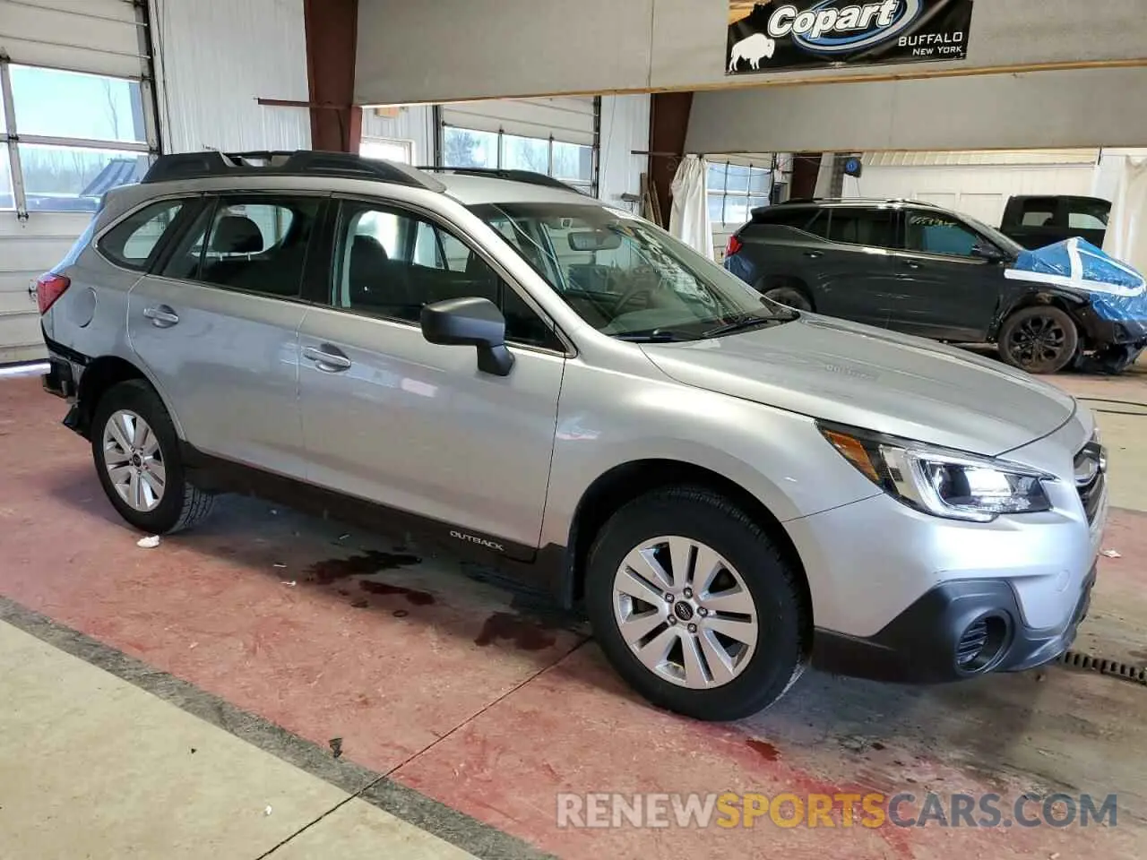 4 Photograph of a damaged car 4S4BSABCXK3380364 SUBARU OUTBACK 2019