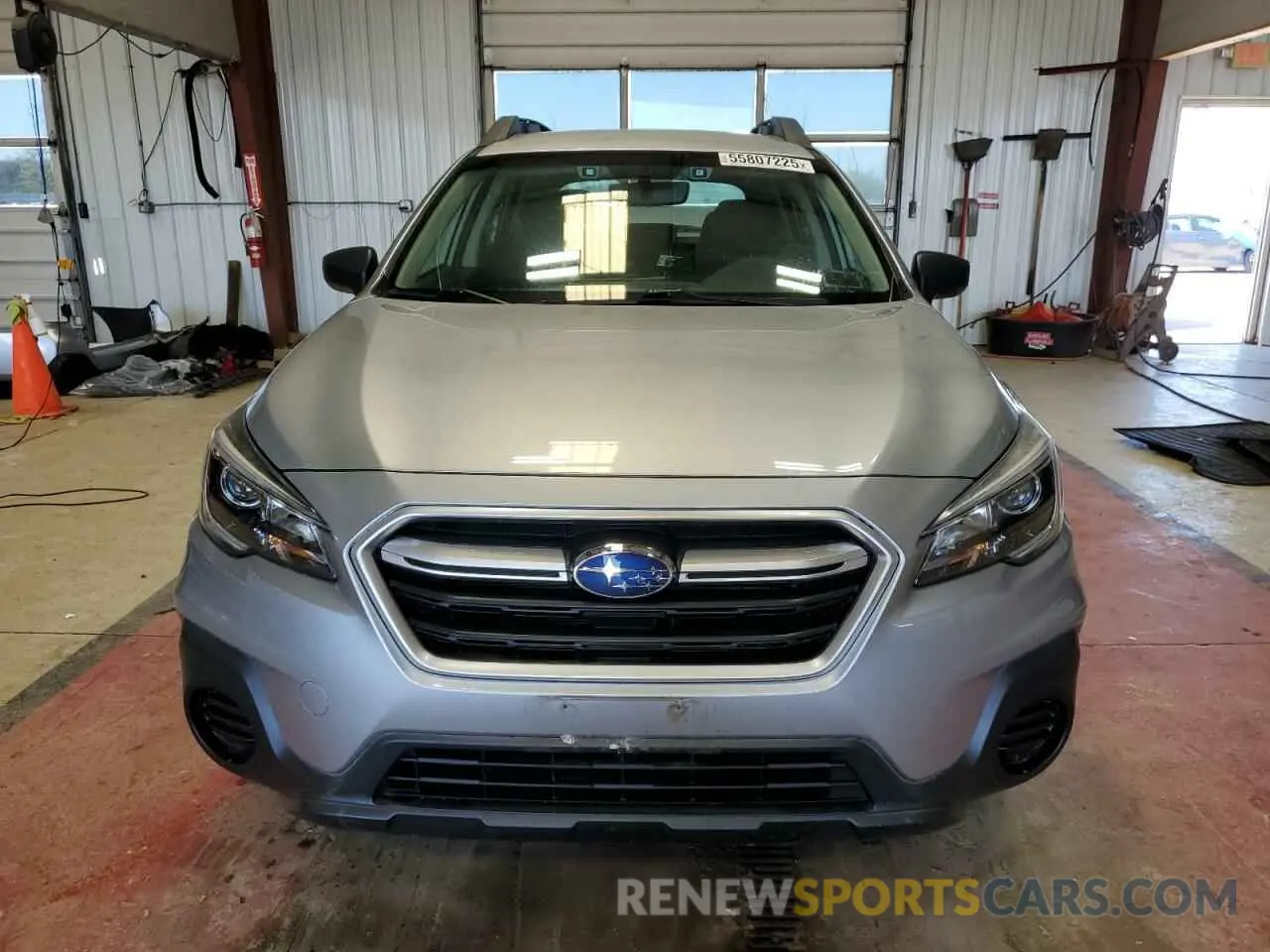 5 Photograph of a damaged car 4S4BSABCXK3380364 SUBARU OUTBACK 2019
