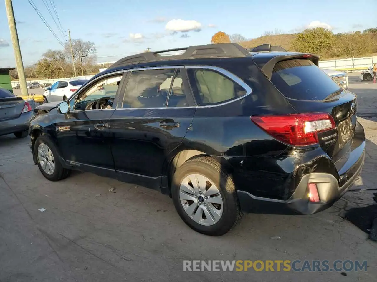 2 Photograph of a damaged car 4S4BSAFC0K3322693 SUBARU OUTBACK 2019