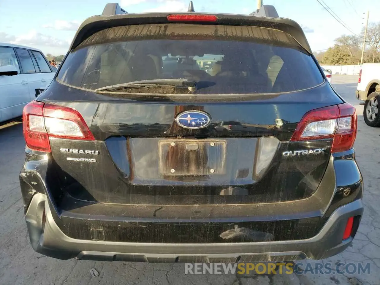 6 Photograph of a damaged car 4S4BSAFC0K3322693 SUBARU OUTBACK 2019