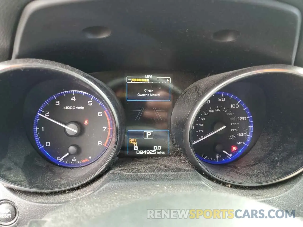 9 Photograph of a damaged car 4S4BSAFC0K3322693 SUBARU OUTBACK 2019