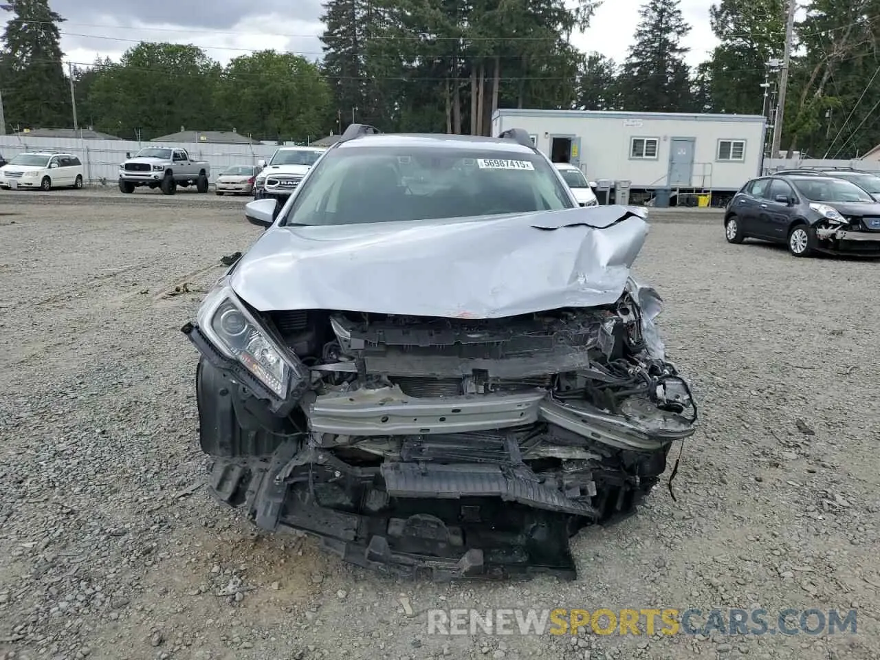 5 Photograph of a damaged car 4S4BSAFC0K3374437 SUBARU OUTBACK 2019