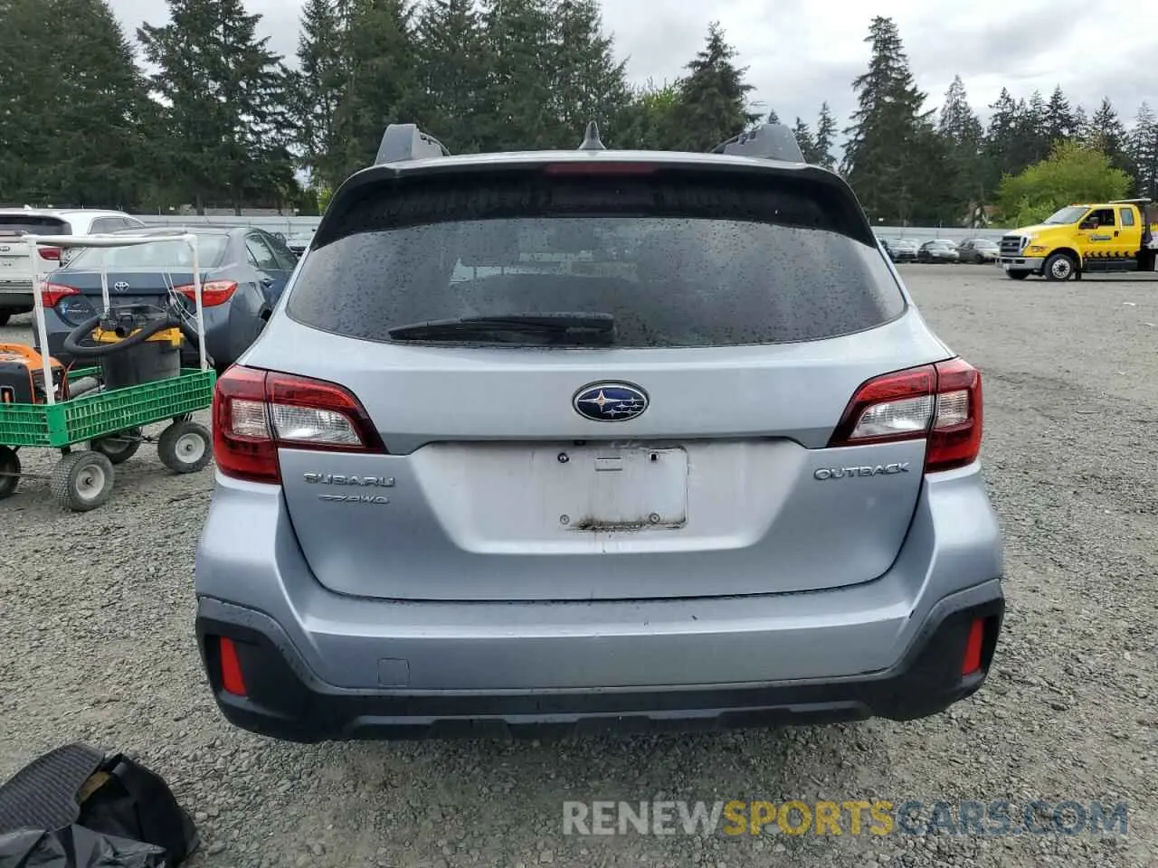 6 Photograph of a damaged car 4S4BSAFC0K3374437 SUBARU OUTBACK 2019