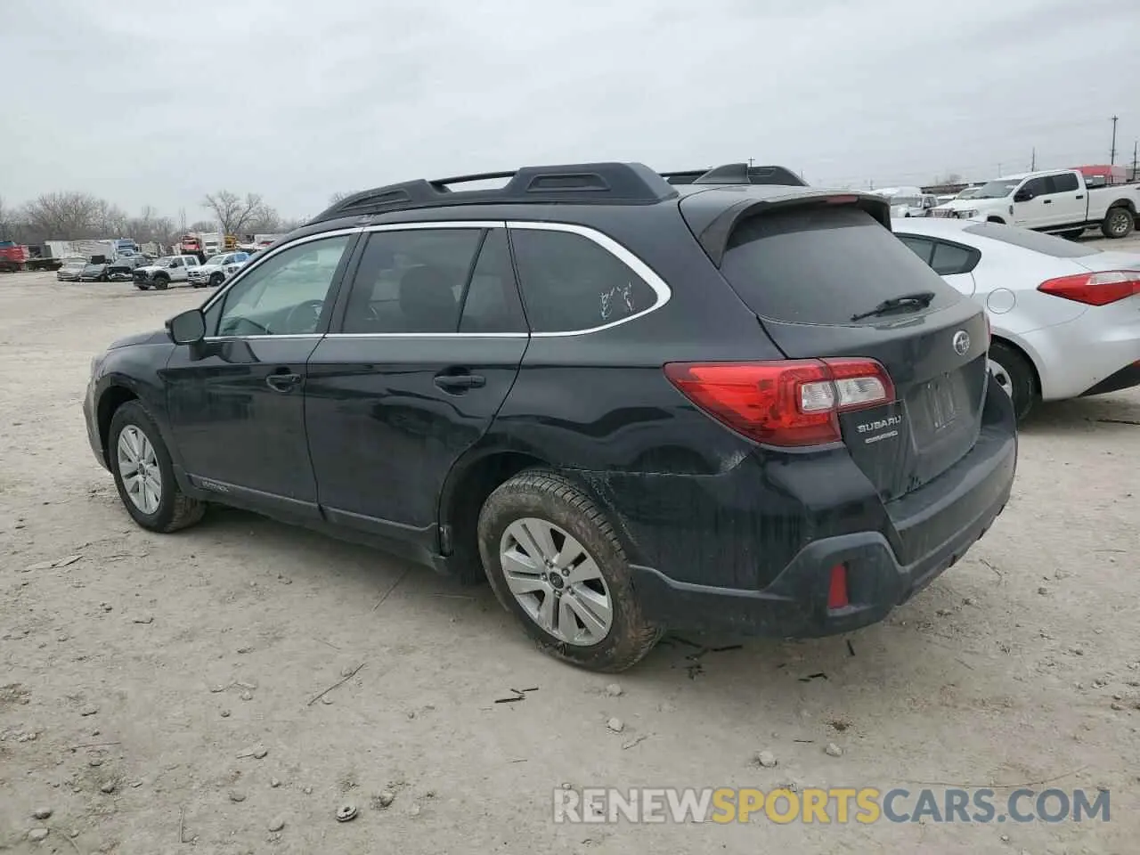 2 Photograph of a damaged car 4S4BSAFC0K3398012 SUBARU OUTBACK 2019