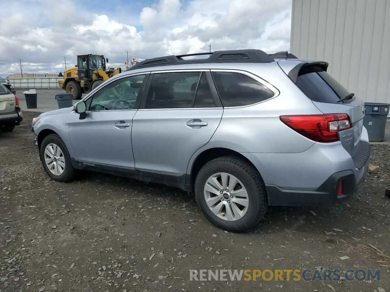 2 Photograph of a damaged car 4S4BSAFC1K3202398 SUBARU OUTBACK 2019
