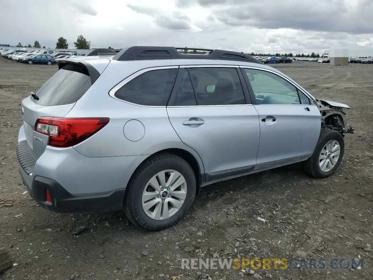 3 Photograph of a damaged car 4S4BSAFC1K3202398 SUBARU OUTBACK 2019