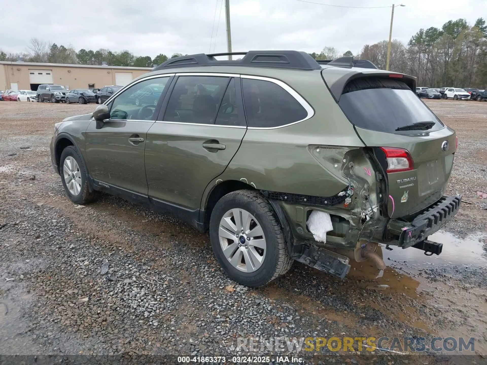 3 Photograph of a damaged car 4S4BSAFC1K3261967 SUBARU OUTBACK 2019