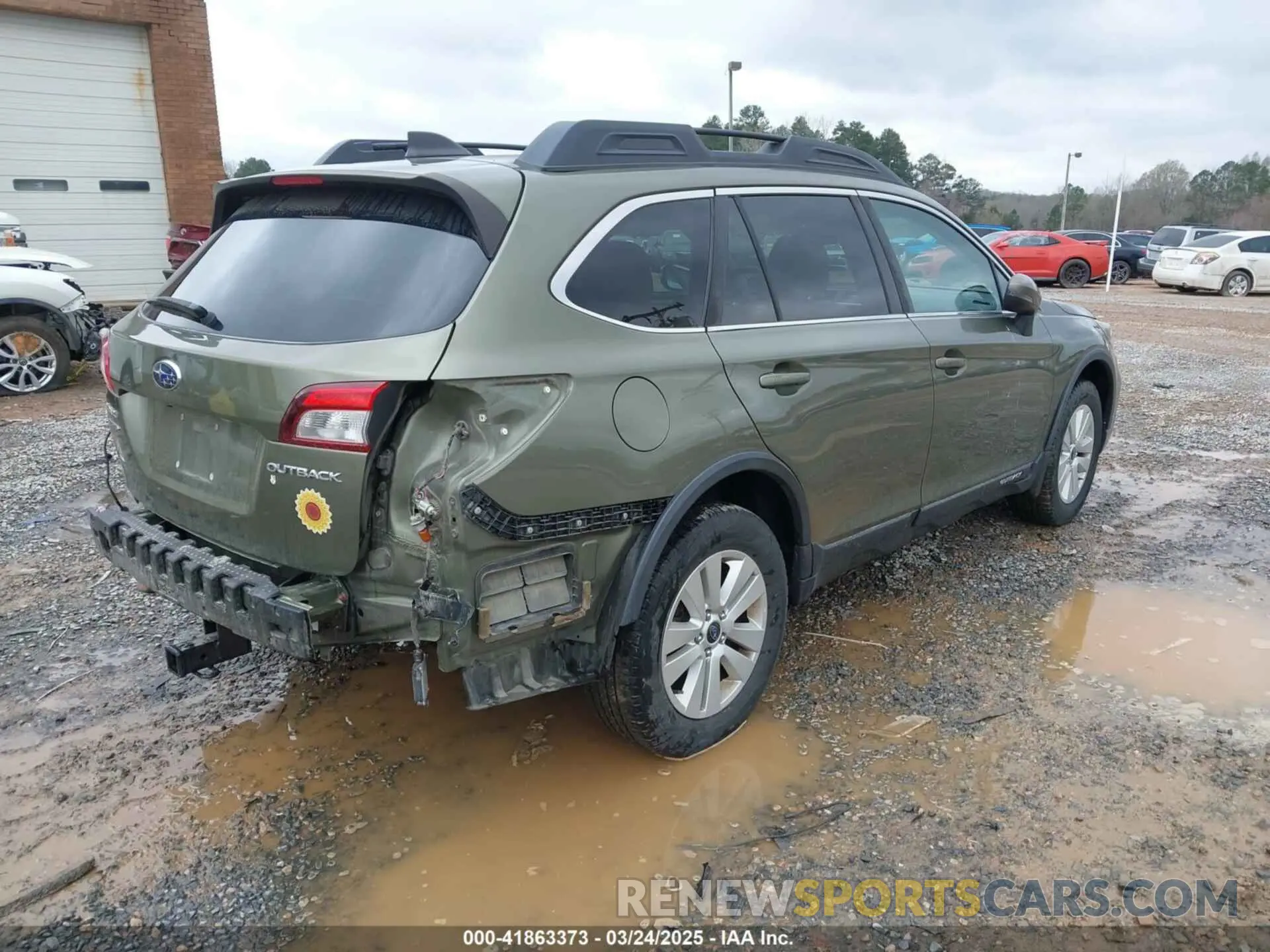4 Photograph of a damaged car 4S4BSAFC1K3261967 SUBARU OUTBACK 2019