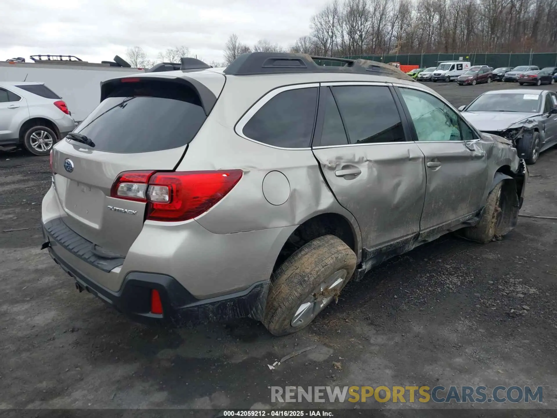 4 Photograph of a damaged car 4S4BSAFC1K3294404 SUBARU OUTBACK 2019