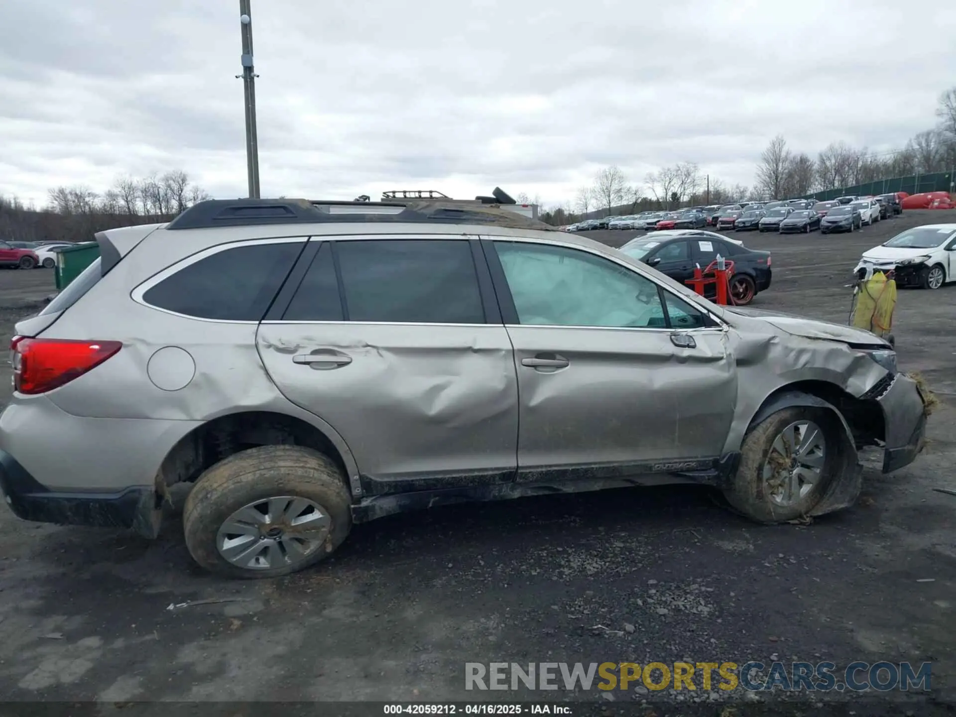 6 Photograph of a damaged car 4S4BSAFC1K3294404 SUBARU OUTBACK 2019