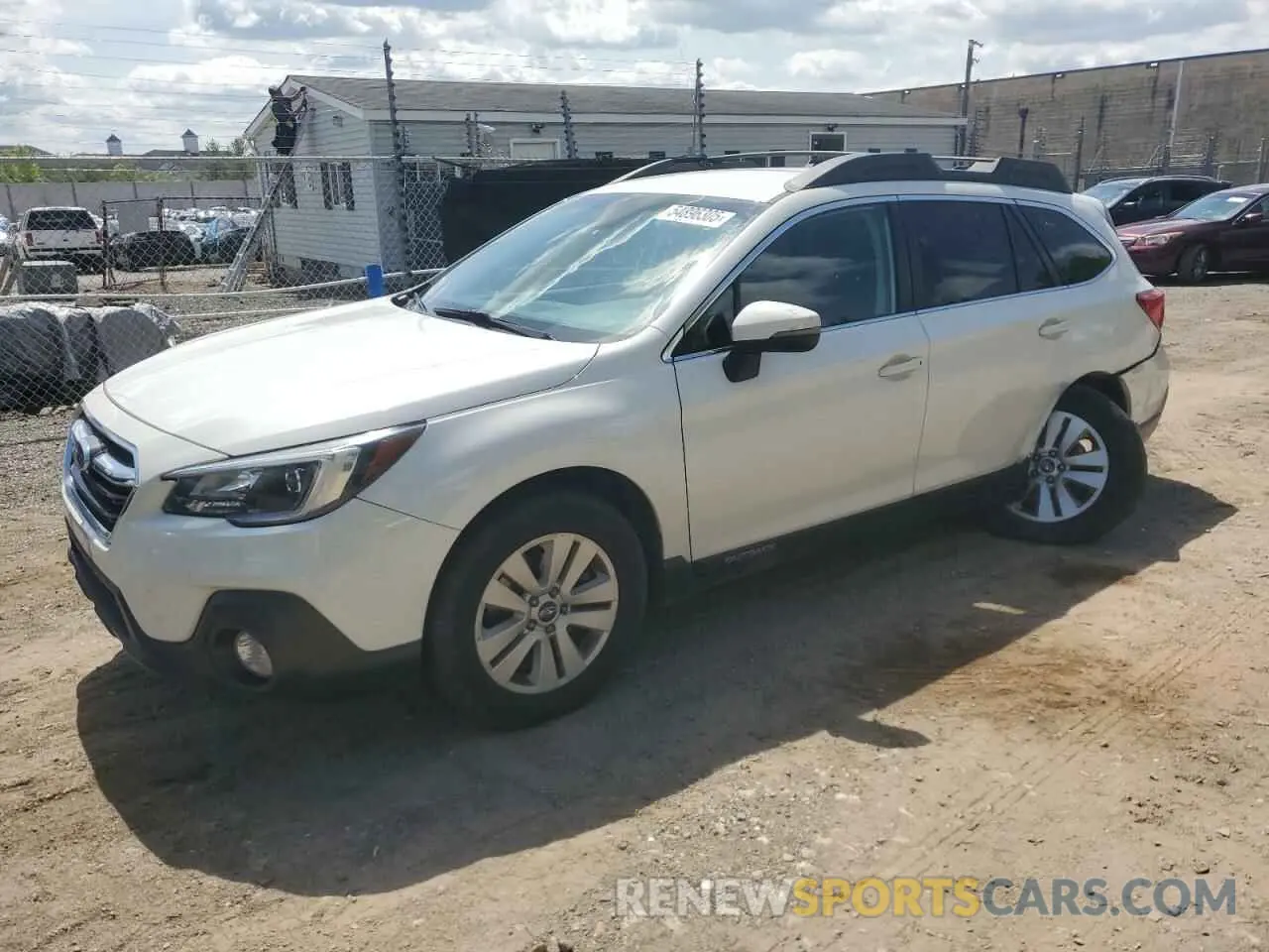 1 Photograph of a damaged car 4S4BSAFC1K3328390 SUBARU OUTBACK 2019