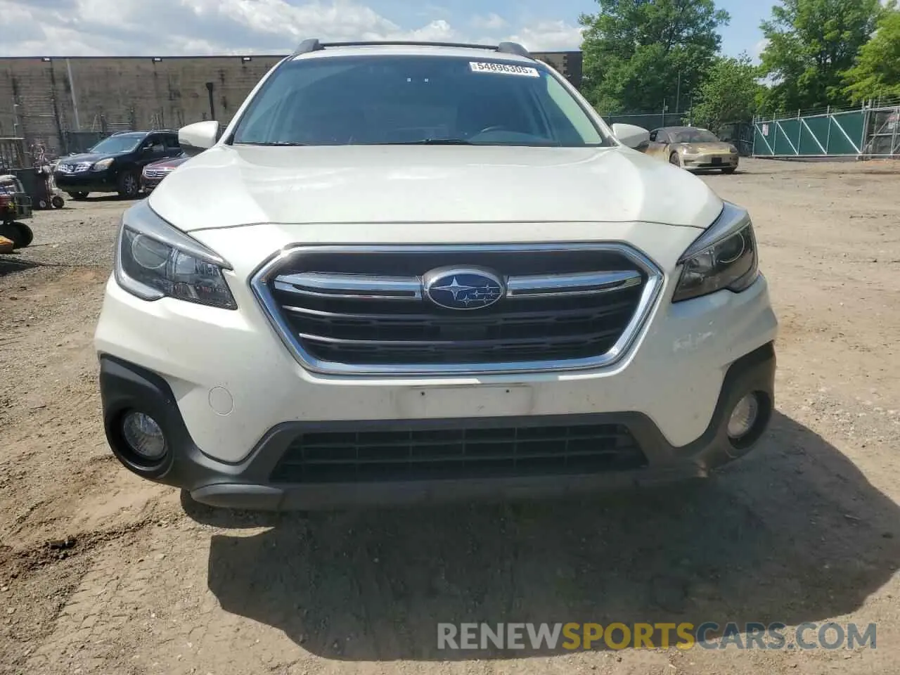 5 Photograph of a damaged car 4S4BSAFC1K3328390 SUBARU OUTBACK 2019