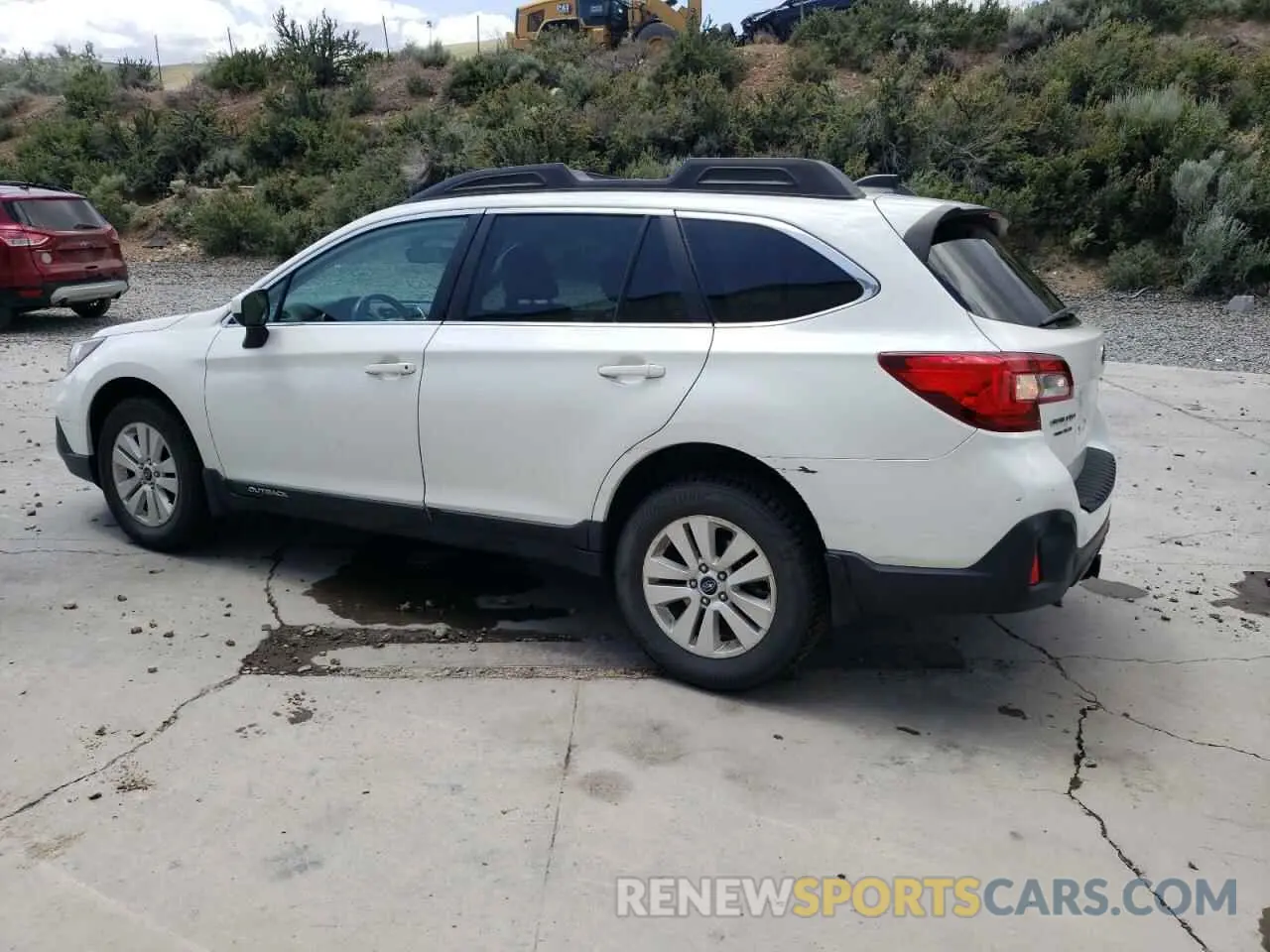 2 Photograph of a damaged car 4S4BSAFC2K3205200 SUBARU OUTBACK 2019