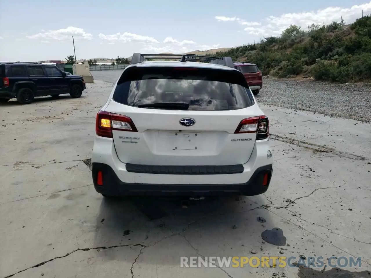 6 Photograph of a damaged car 4S4BSAFC2K3205200 SUBARU OUTBACK 2019