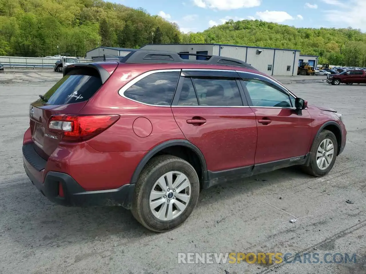 3 Photograph of a damaged car 4S4BSAFC2K3212535 SUBARU OUTBACK 2019