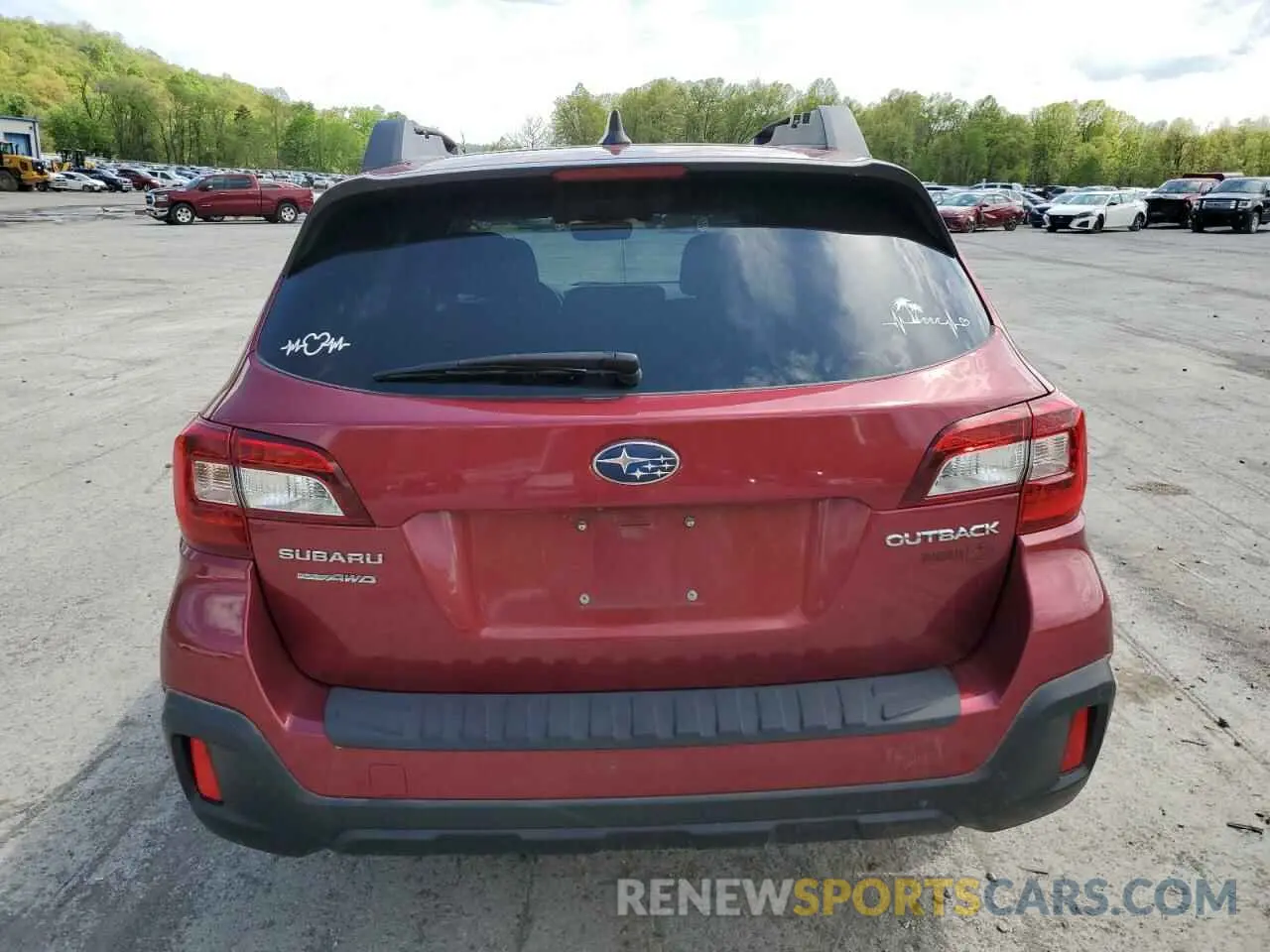 6 Photograph of a damaged car 4S4BSAFC2K3212535 SUBARU OUTBACK 2019