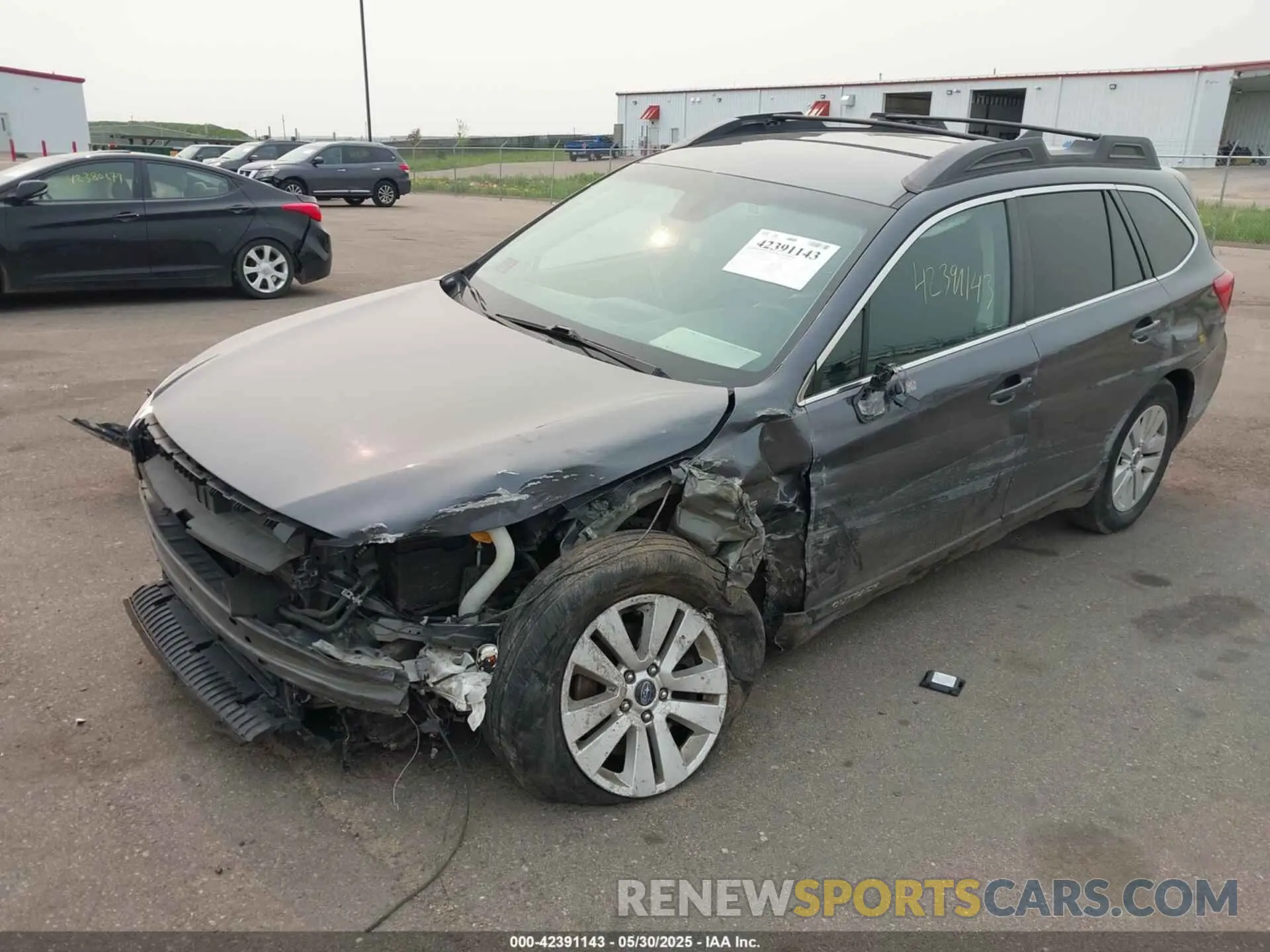 2 Photograph of a damaged car 4S4BSAFC2K3256826 SUBARU OUTBACK 2019