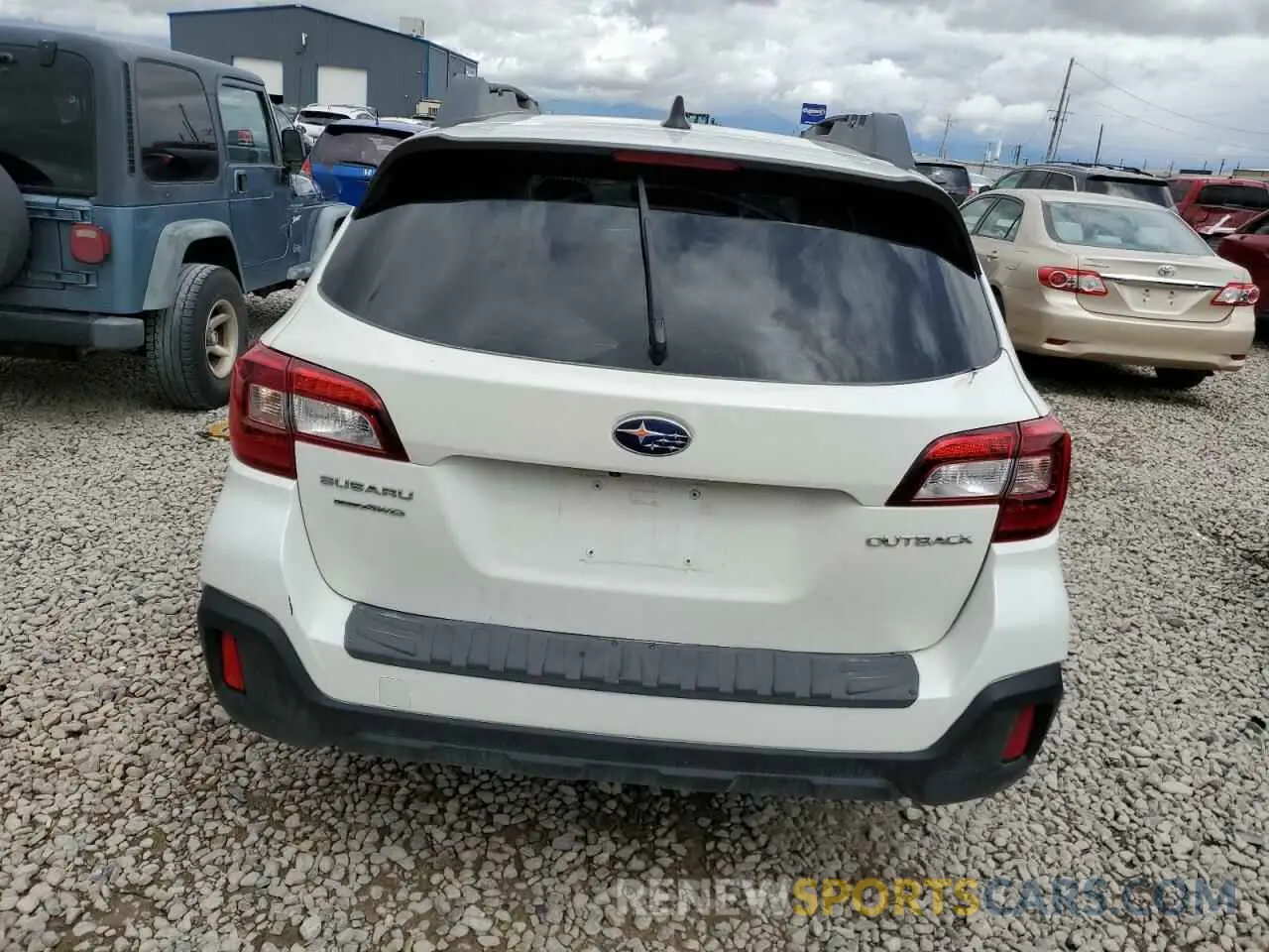 6 Photograph of a damaged car 4S4BSAFC2K3262268 SUBARU OUTBACK 2019