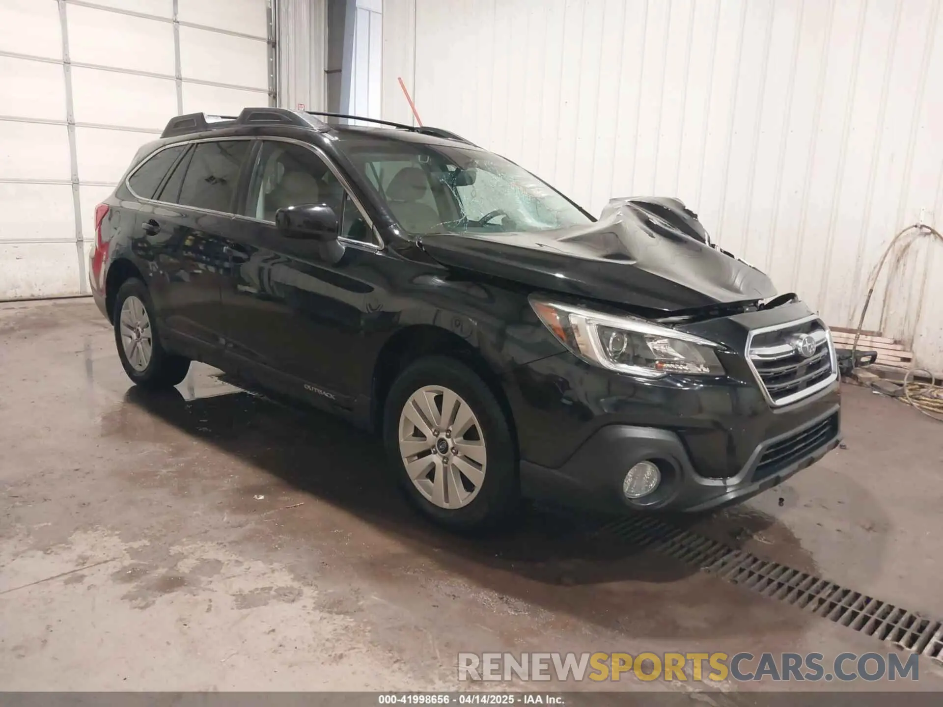 1 Photograph of a damaged car 4S4BSAFC2K3287171 SUBARU OUTBACK 2019