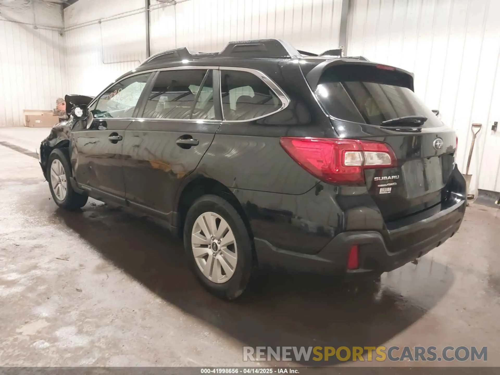 3 Photograph of a damaged car 4S4BSAFC2K3287171 SUBARU OUTBACK 2019