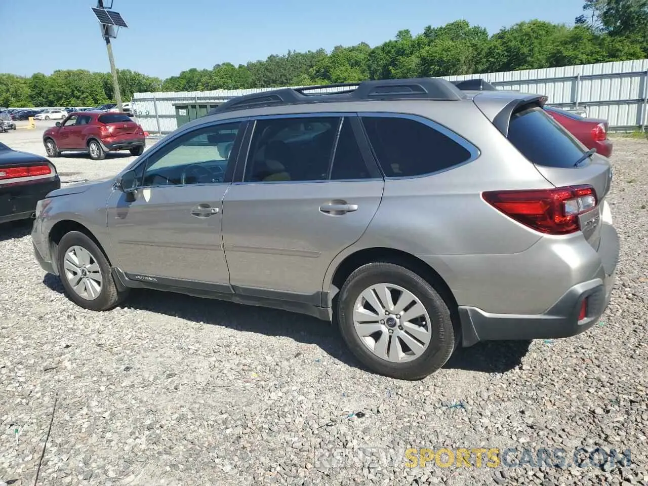2 Photograph of a damaged car 4S4BSAFC2K3310612 SUBARU OUTBACK 2019