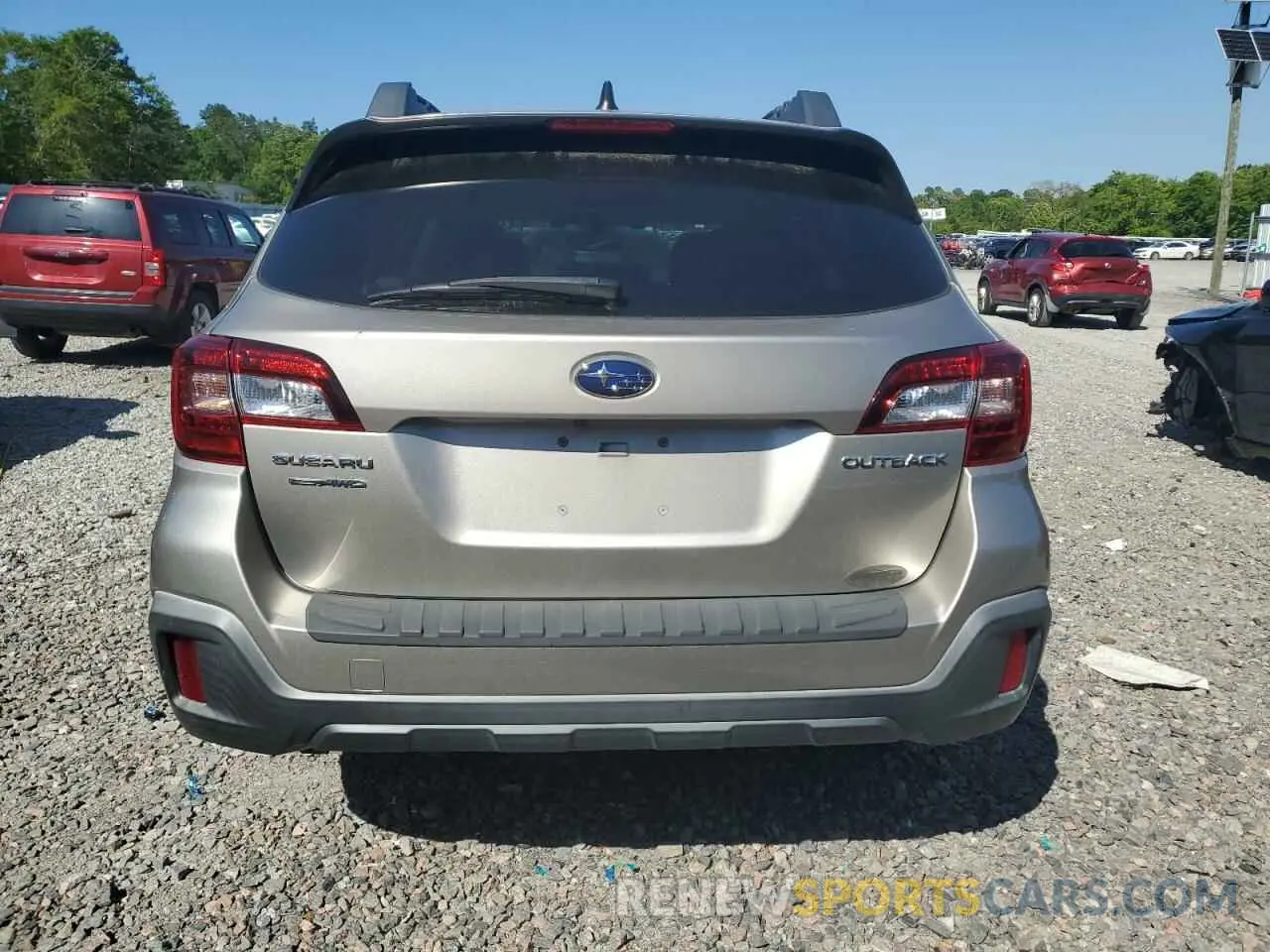 6 Photograph of a damaged car 4S4BSAFC2K3310612 SUBARU OUTBACK 2019