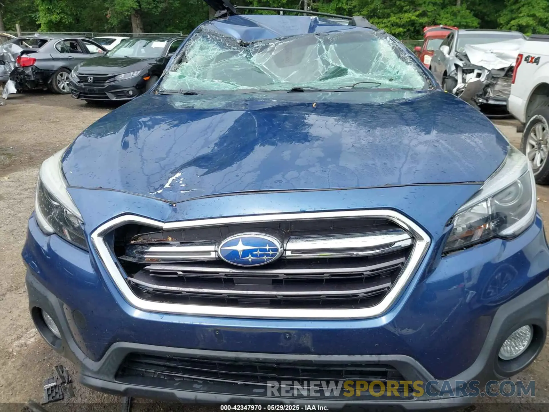 10 Photograph of a damaged car 4S4BSAFC2K3331945 SUBARU OUTBACK 2019