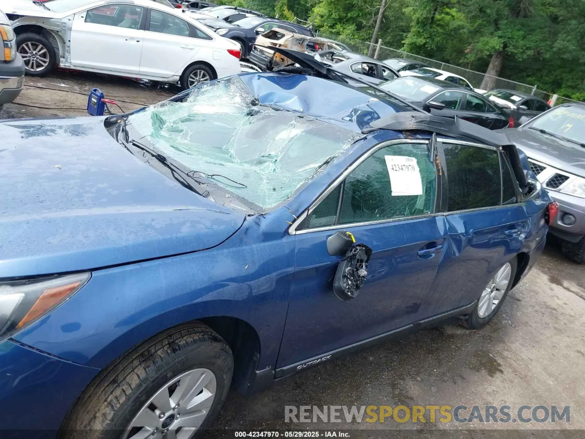 6 Photograph of a damaged car 4S4BSAFC2K3331945 SUBARU OUTBACK 2019