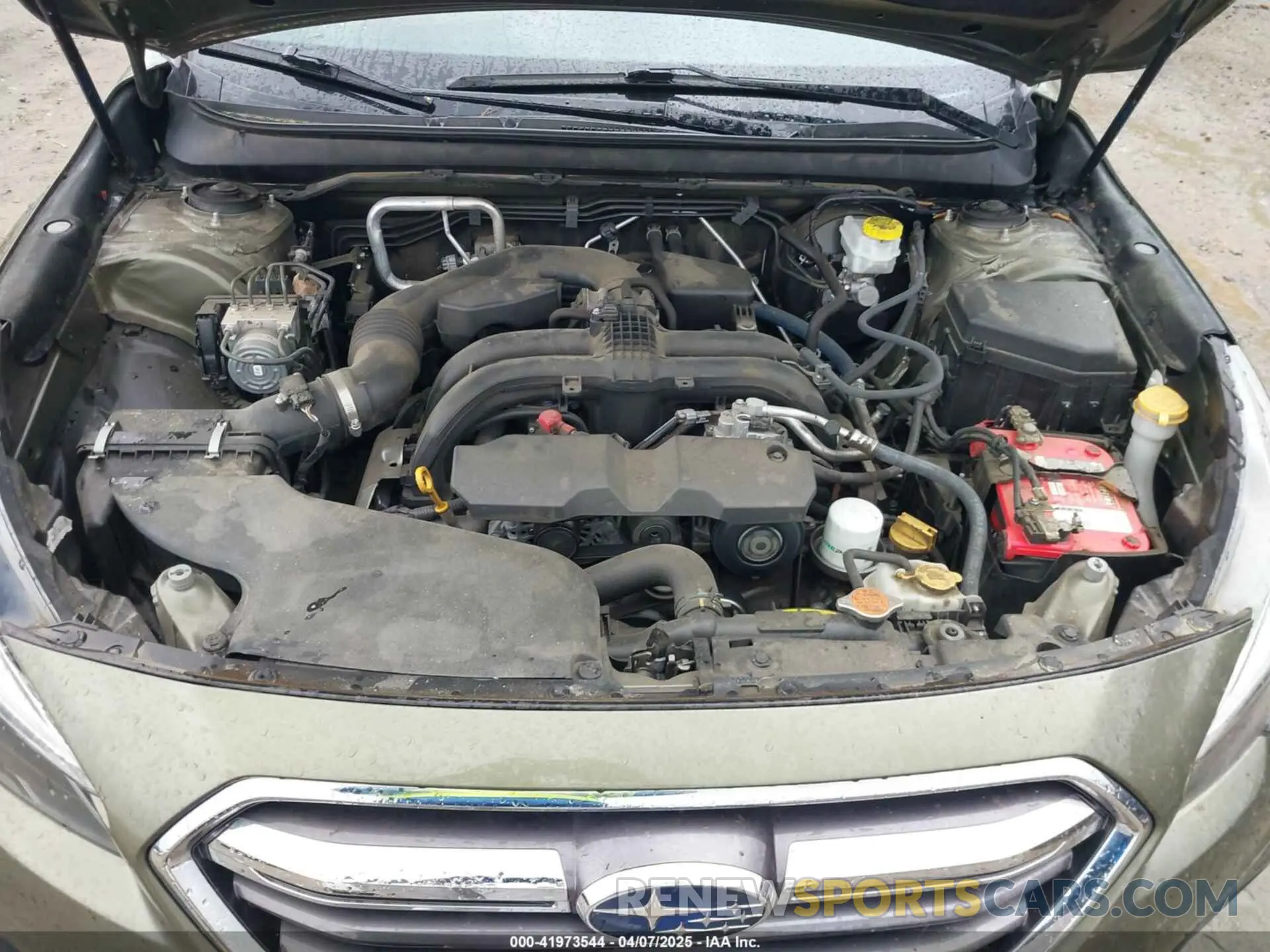 10 Photograph of a damaged car 4S4BSAFC2K3356134 SUBARU OUTBACK 2019