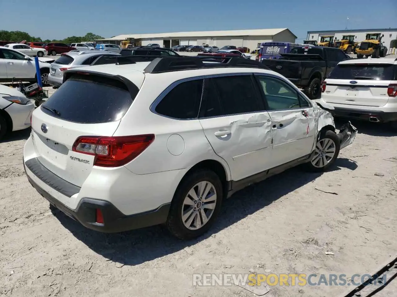 3 Photograph of a damaged car 4S4BSAFC2K3384631 SUBARU OUTBACK 2019