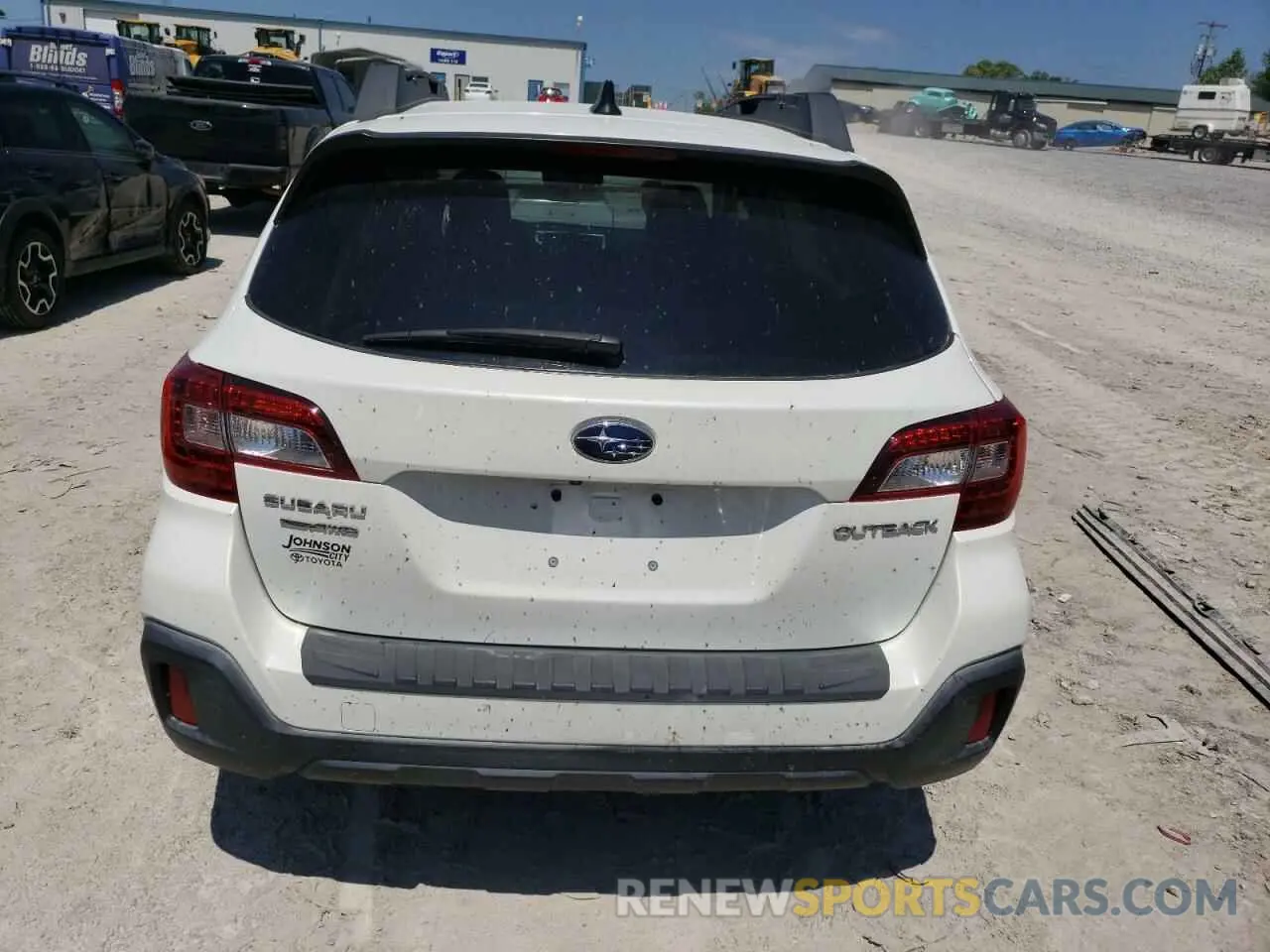 6 Photograph of a damaged car 4S4BSAFC2K3384631 SUBARU OUTBACK 2019