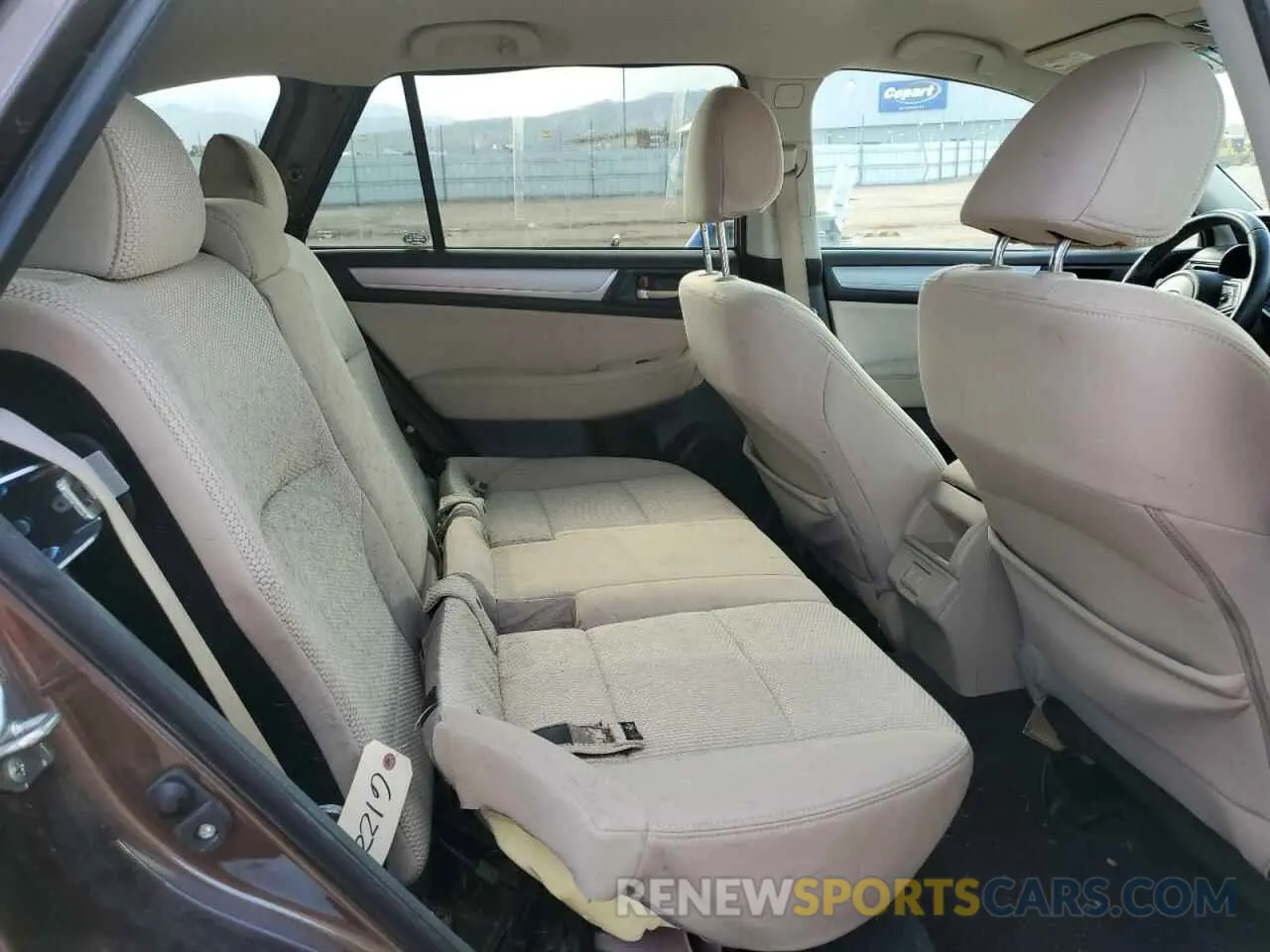 11 Photograph of a damaged car 4S4BSAFC2K3394415 SUBARU OUTBACK 2019
