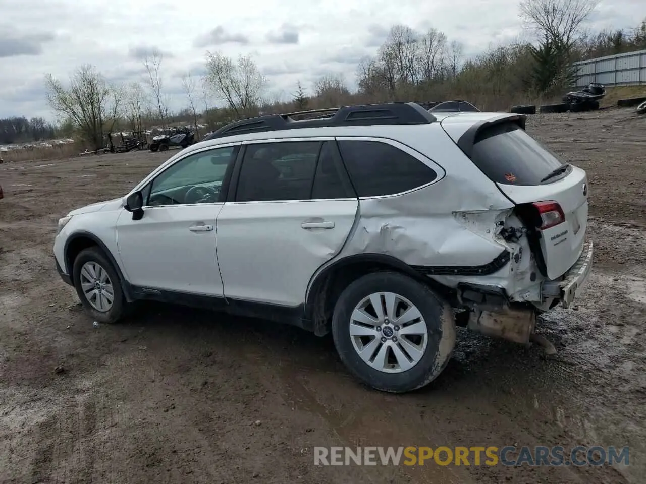 2 Photograph of a damaged car 4S4BSAFC3K3216013 SUBARU OUTBACK 2019