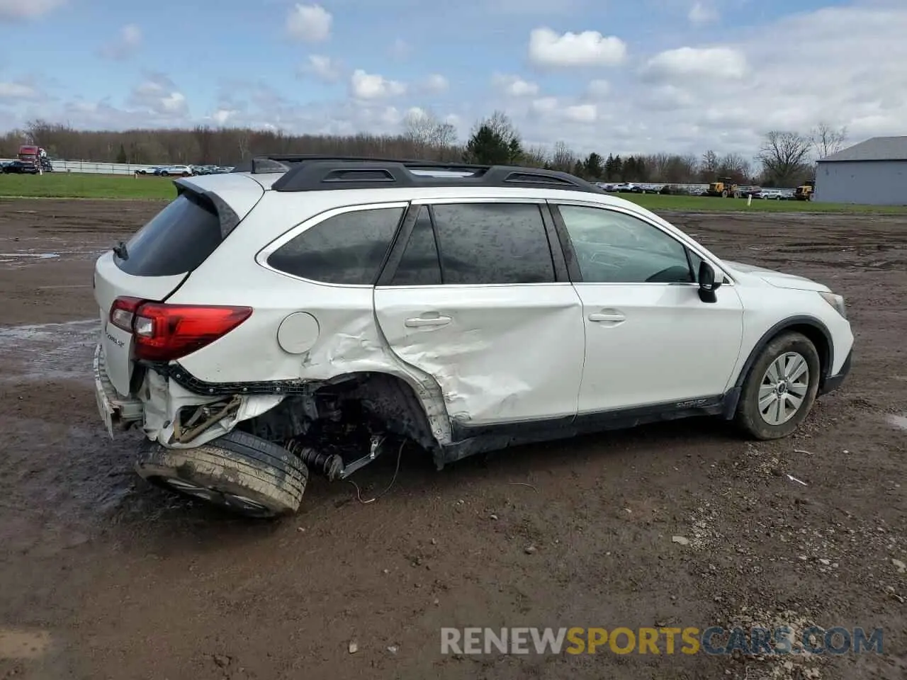 3 Photograph of a damaged car 4S4BSAFC3K3216013 SUBARU OUTBACK 2019