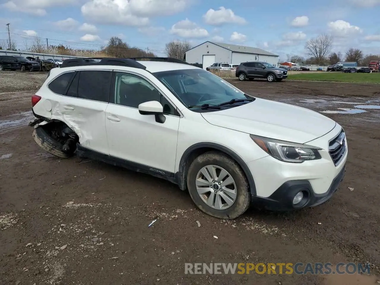 4 Photograph of a damaged car 4S4BSAFC3K3216013 SUBARU OUTBACK 2019
