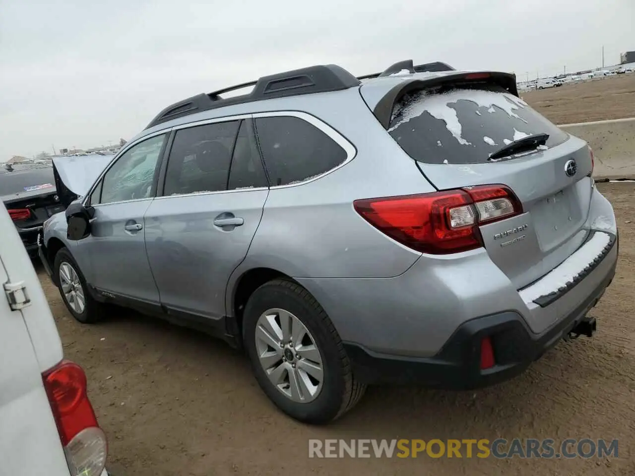 2 Photograph of a damaged car 4S4BSAFC3K3264756 SUBARU OUTBACK 2019