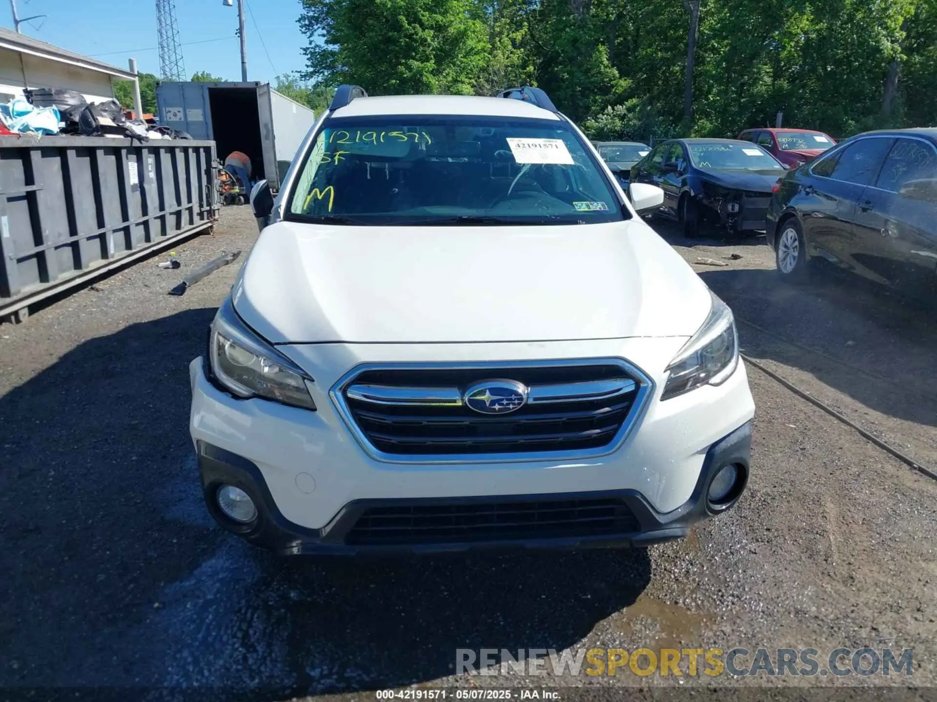13 Photograph of a damaged car 4S4BSAFC3K3308318 SUBARU OUTBACK 2019