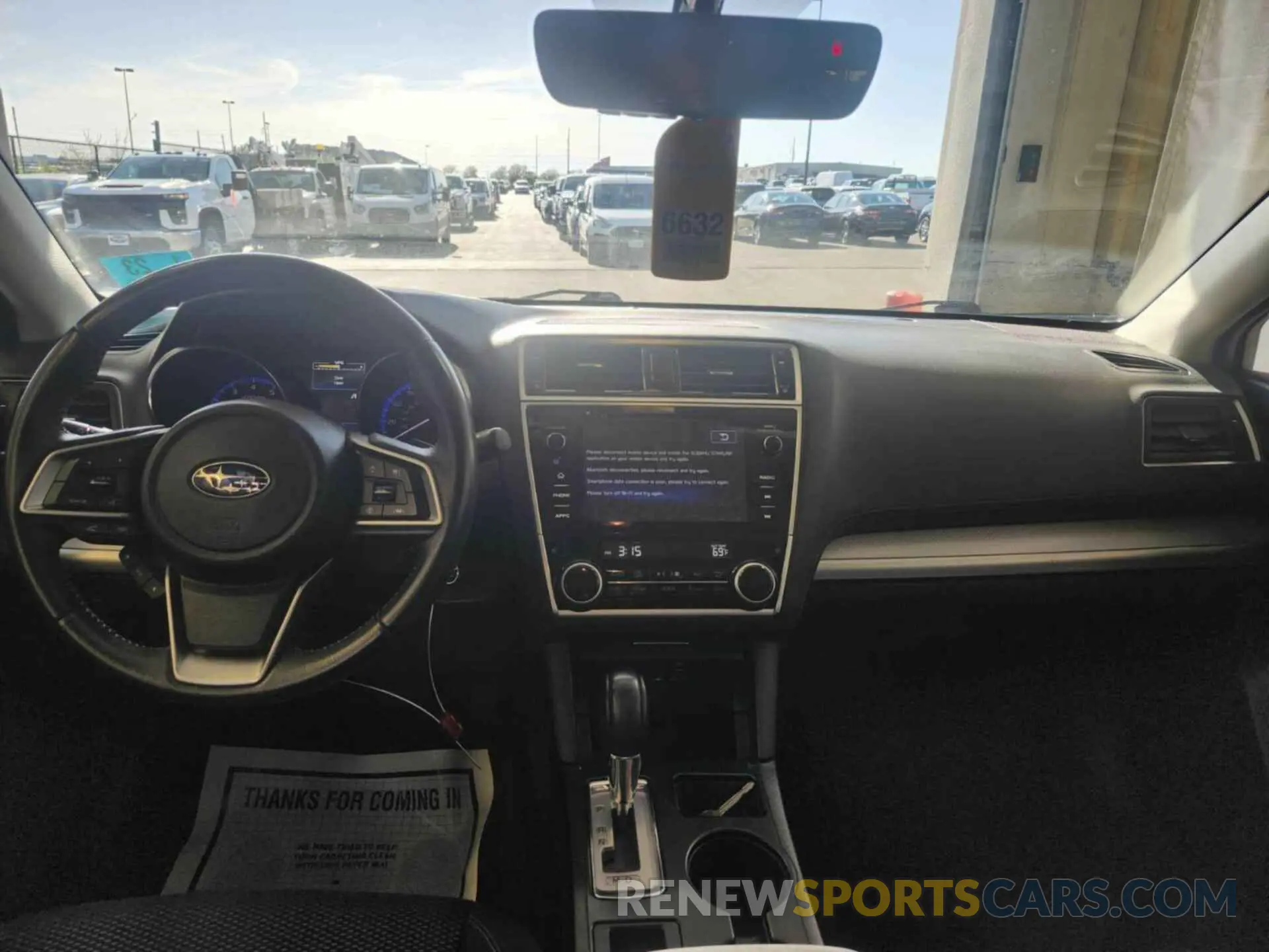 38 Photograph of a damaged car 4S4BSAFC3K3319786 SUBARU OUTBACK 2019