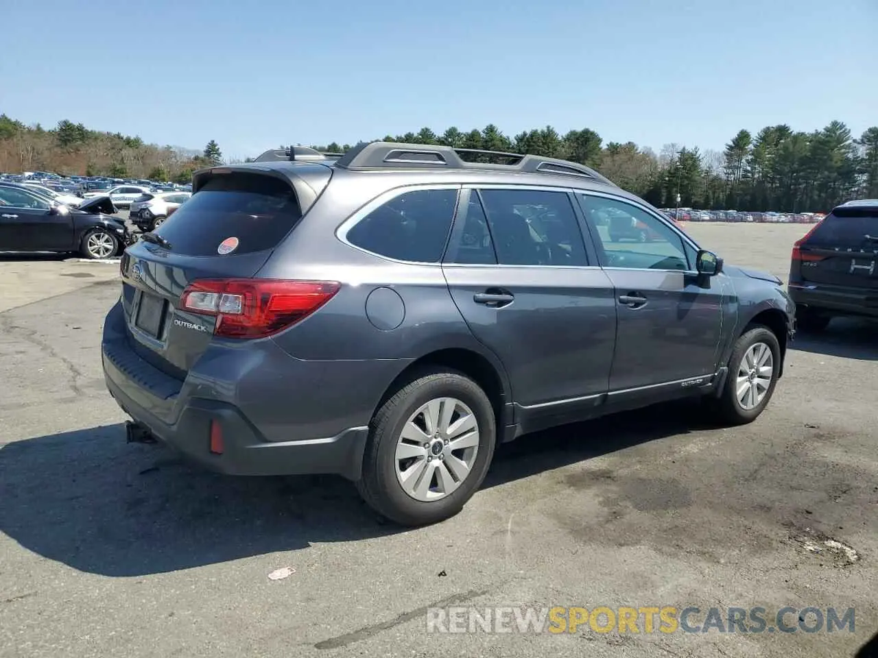 3 Photograph of a damaged car 4S4BSAFC3K3335678 SUBARU OUTBACK 2019