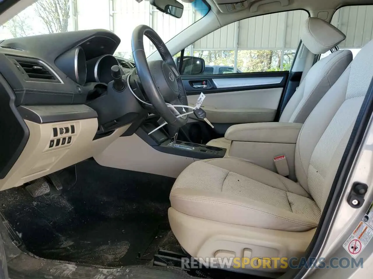 7 Photograph of a damaged car 4S4BSAFC3K3353839 SUBARU OUTBACK 2019