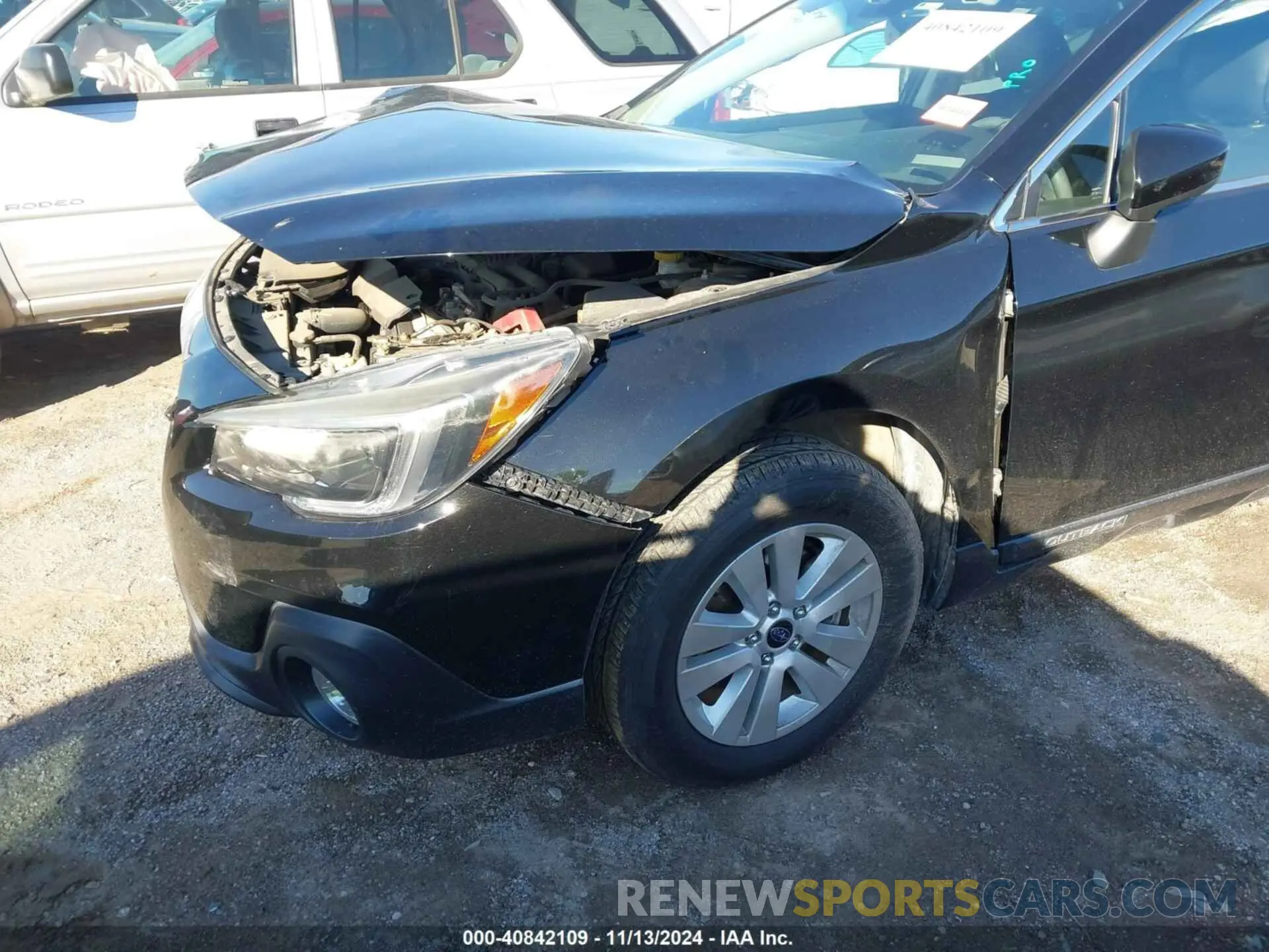 2 Photograph of a damaged car 4S4BSAFC3K3366722 SUBARU OUTBACK 2019