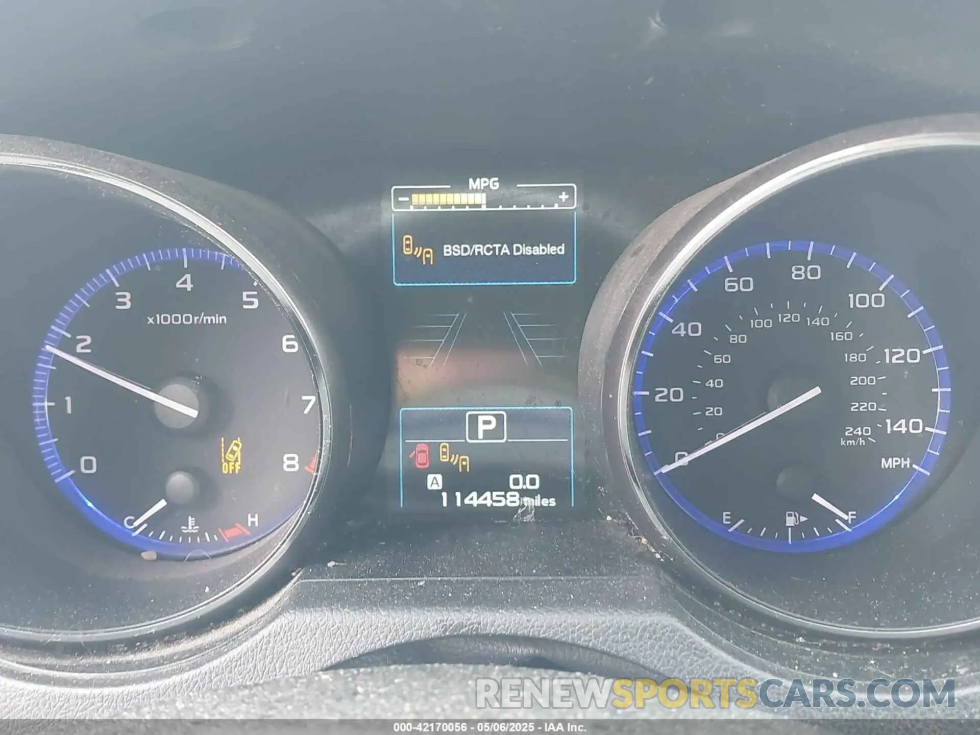 7 Photograph of a damaged car 4S4BSAFC3K3386680 SUBARU OUTBACK 2019