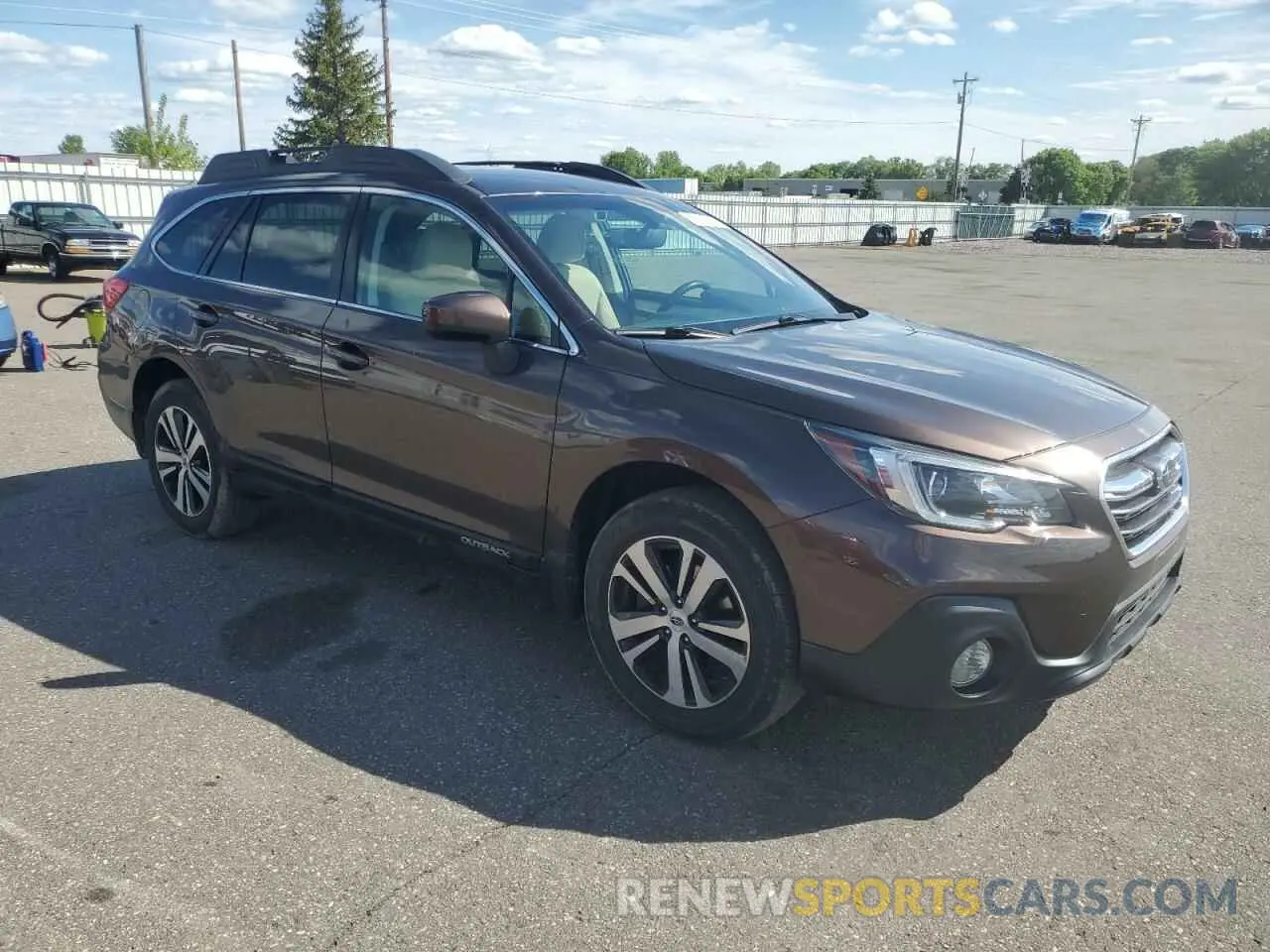 4 Photograph of a damaged car 4S4BSAFC4K3205232 SUBARU OUTBACK 2019