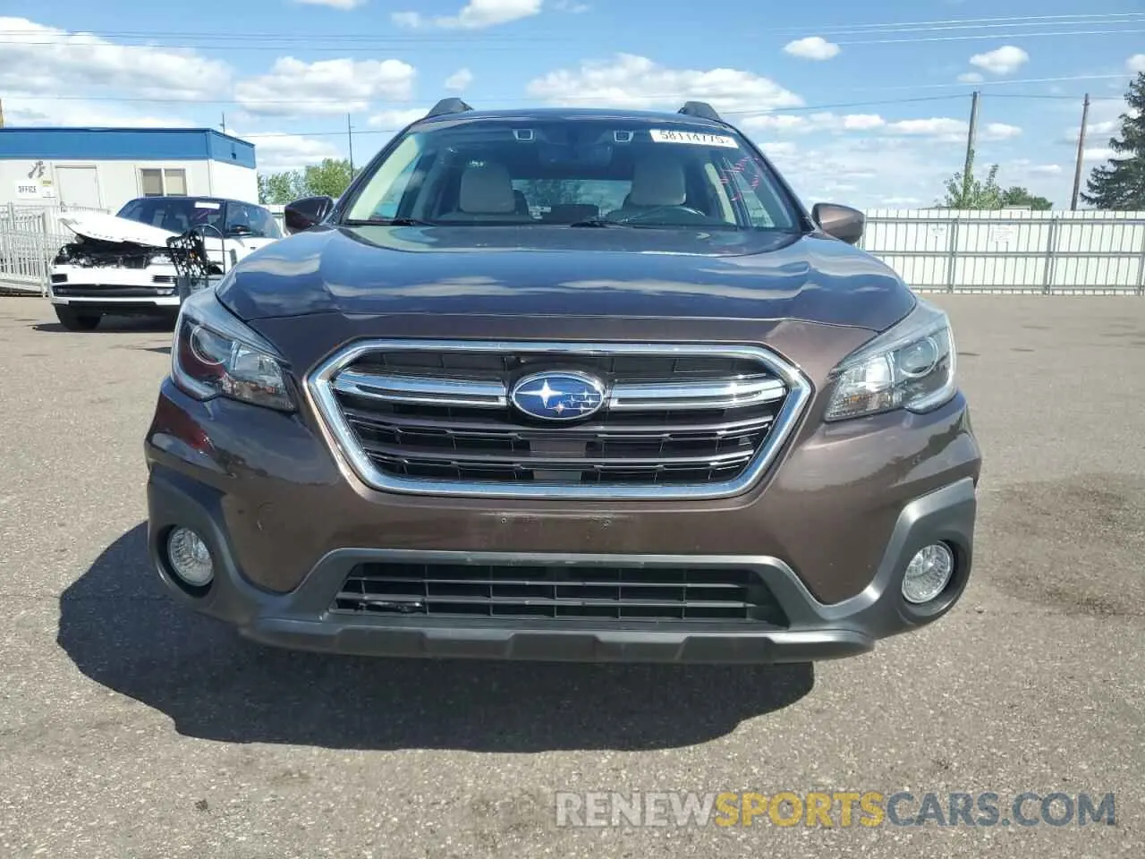 5 Photograph of a damaged car 4S4BSAFC4K3205232 SUBARU OUTBACK 2019