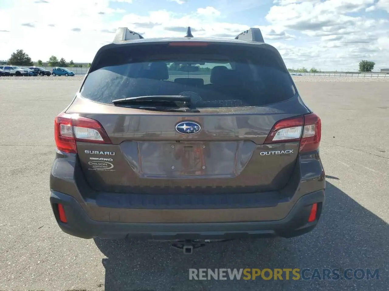 6 Photograph of a damaged car 4S4BSAFC4K3205232 SUBARU OUTBACK 2019