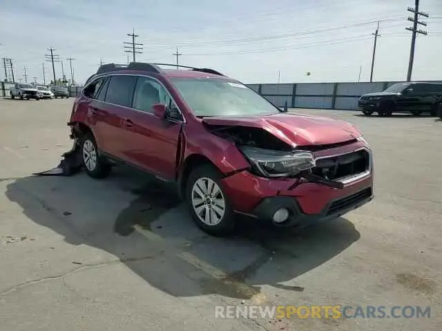 12 Photograph of a damaged car 4S4BSAFC4K3236500 SUBARU OUTBACK 2019