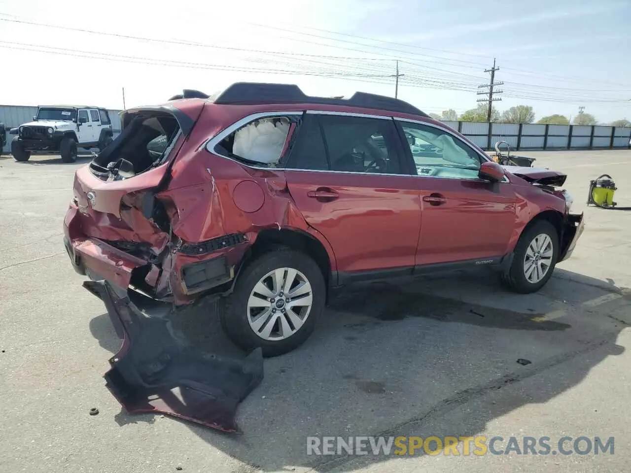 3 Photograph of a damaged car 4S4BSAFC4K3236500 SUBARU OUTBACK 2019