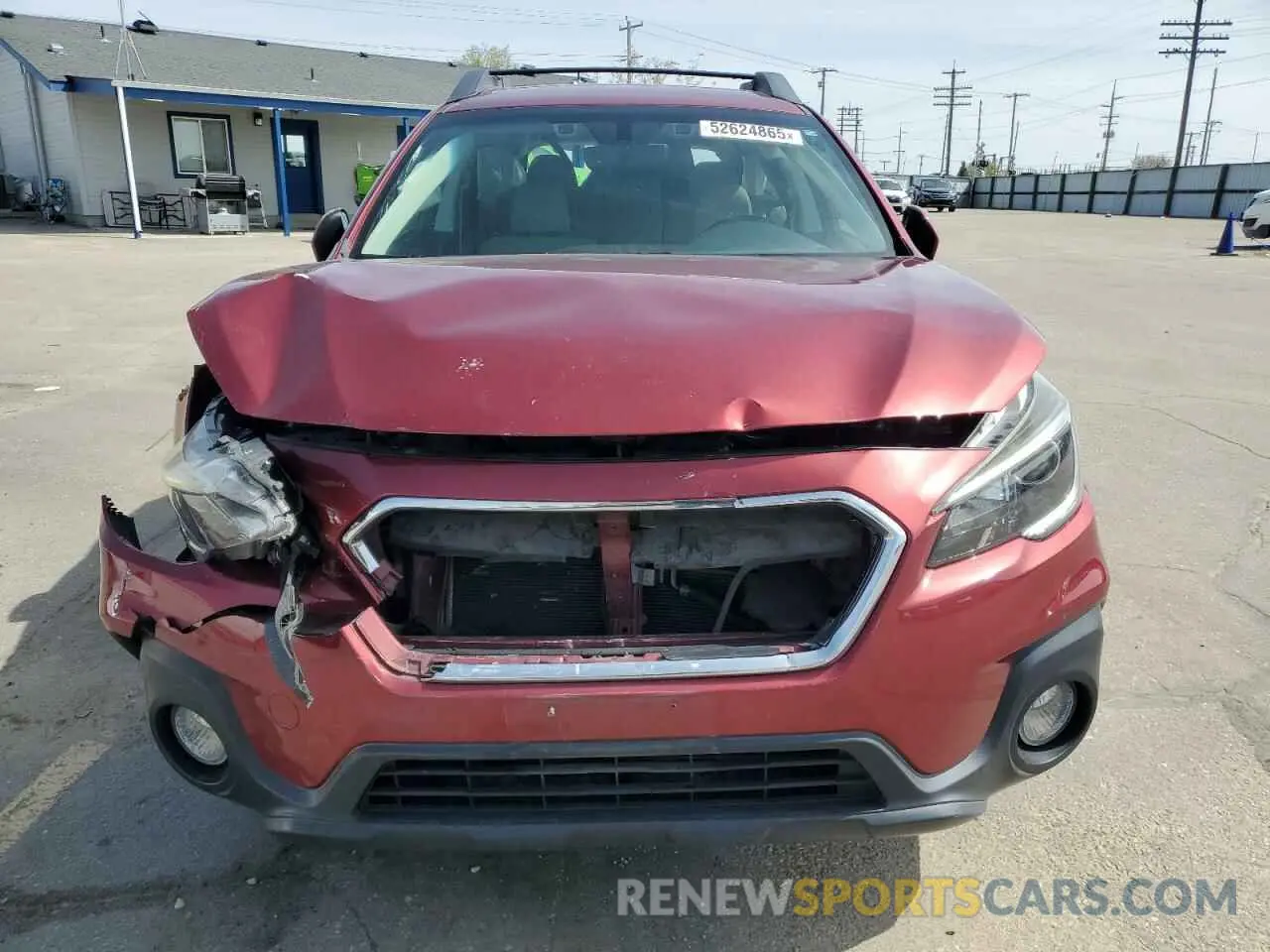 5 Photograph of a damaged car 4S4BSAFC4K3236500 SUBARU OUTBACK 2019